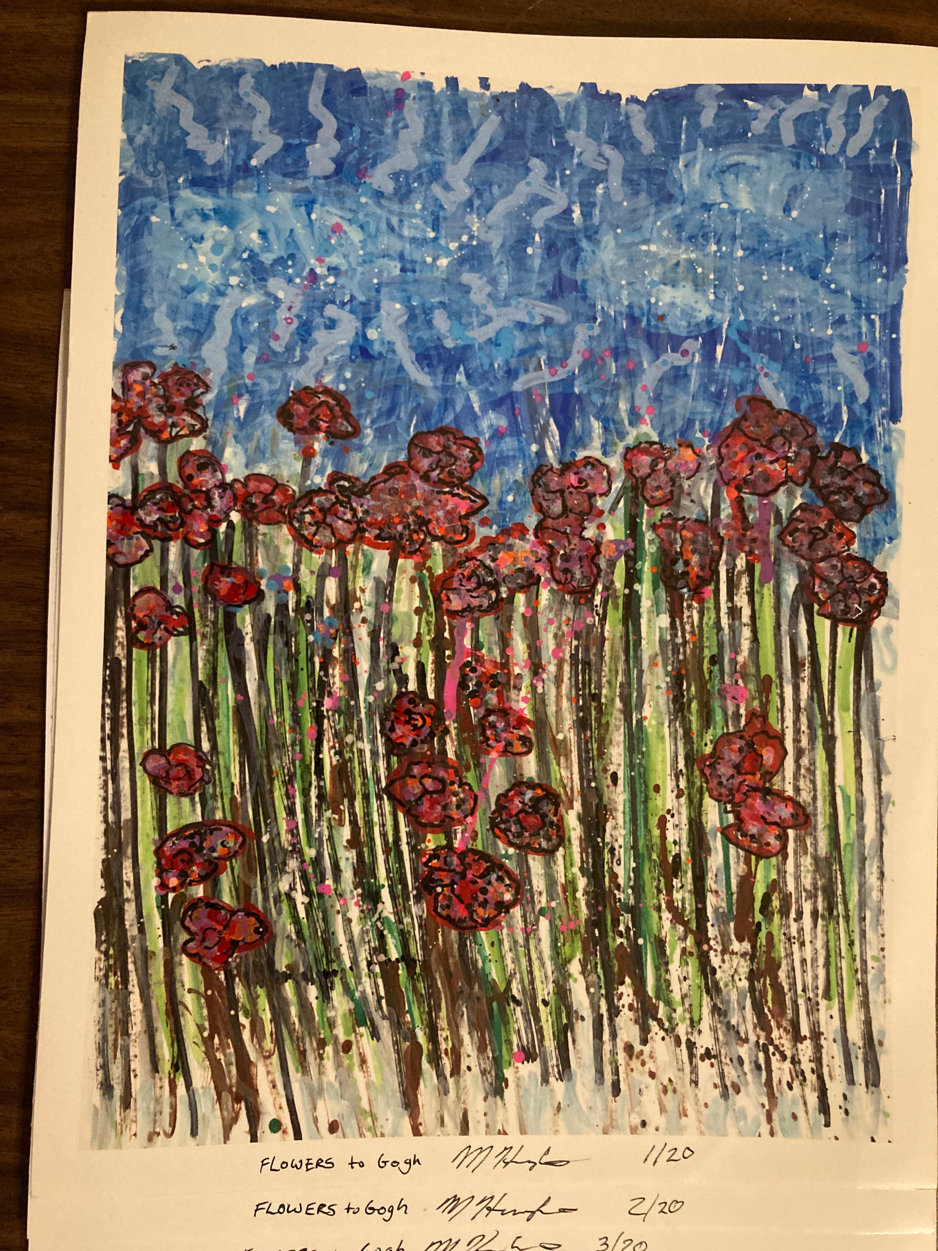 Flowers to Gogh