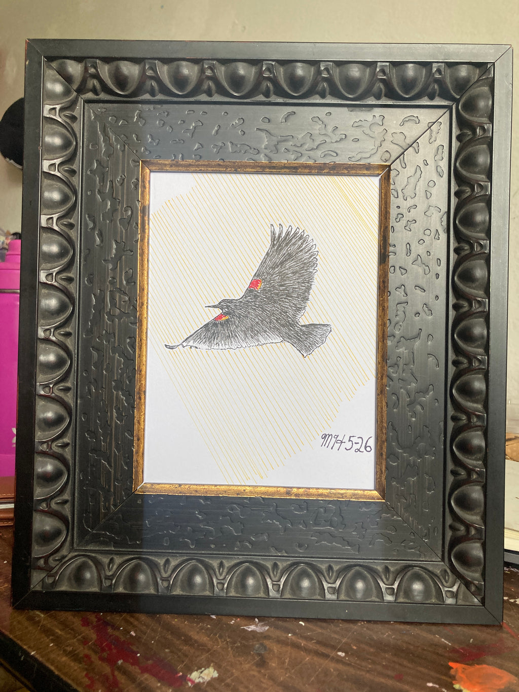 Red-winged Blackbird Polo(Male Ralph Lauren) Collage