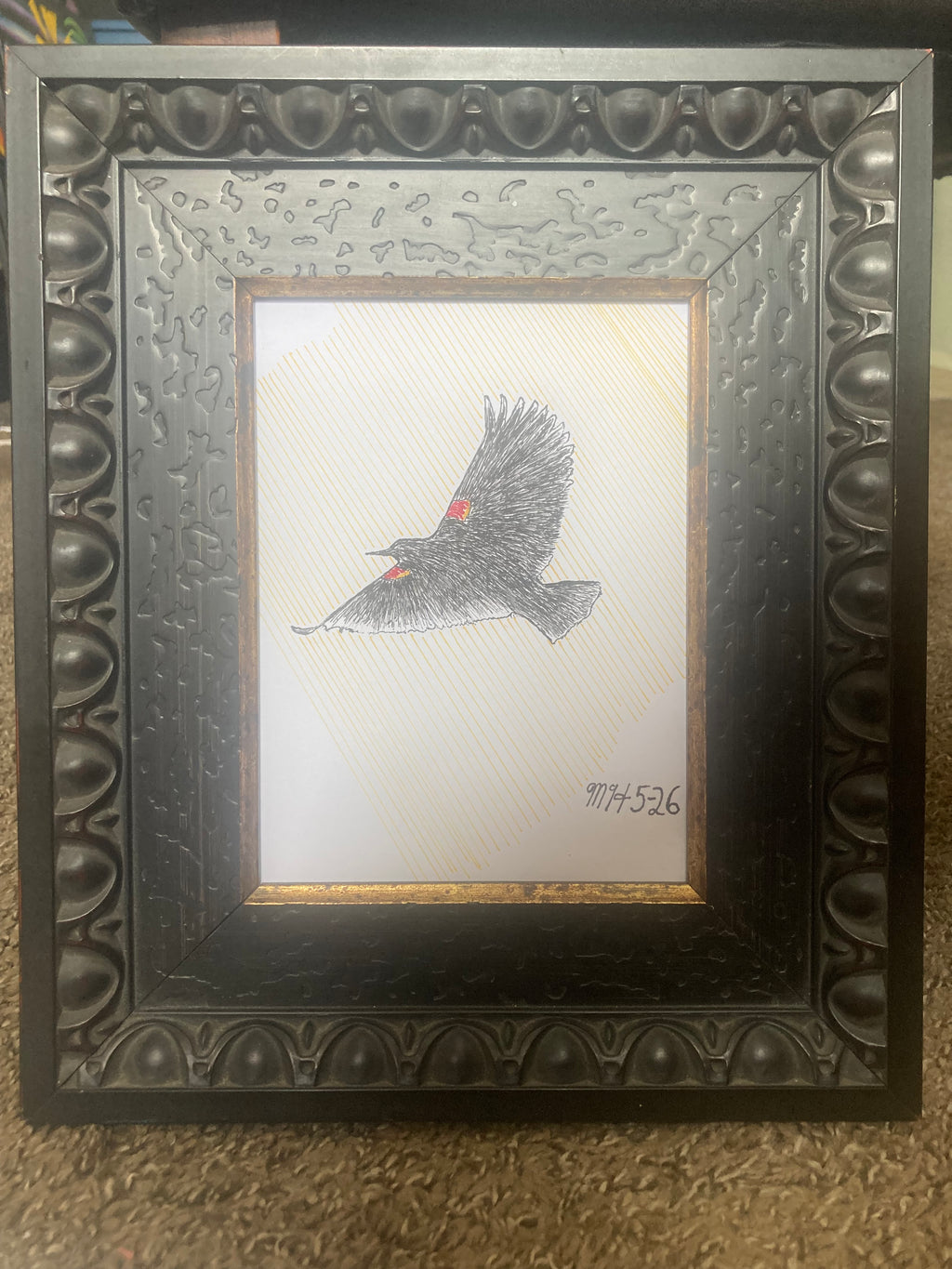 Red-winged Blackbird Polo(Male Ralph Lauren) Collage