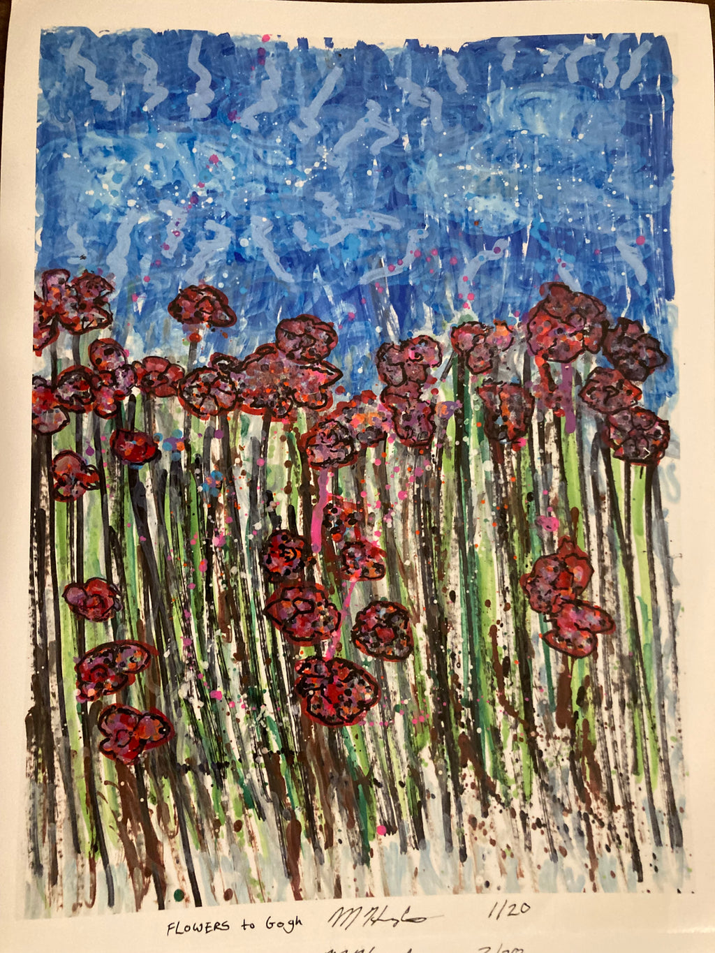 Flowers to Gogh