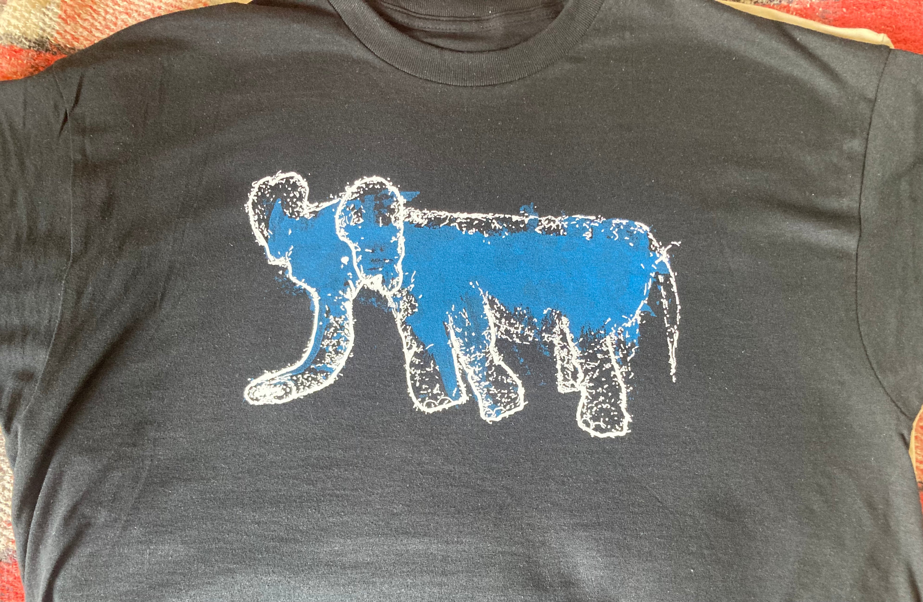 Blue Elephant (Black)