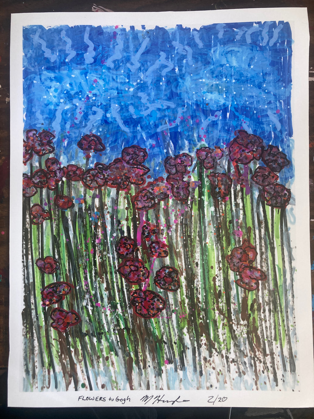 Flowers to Gogh