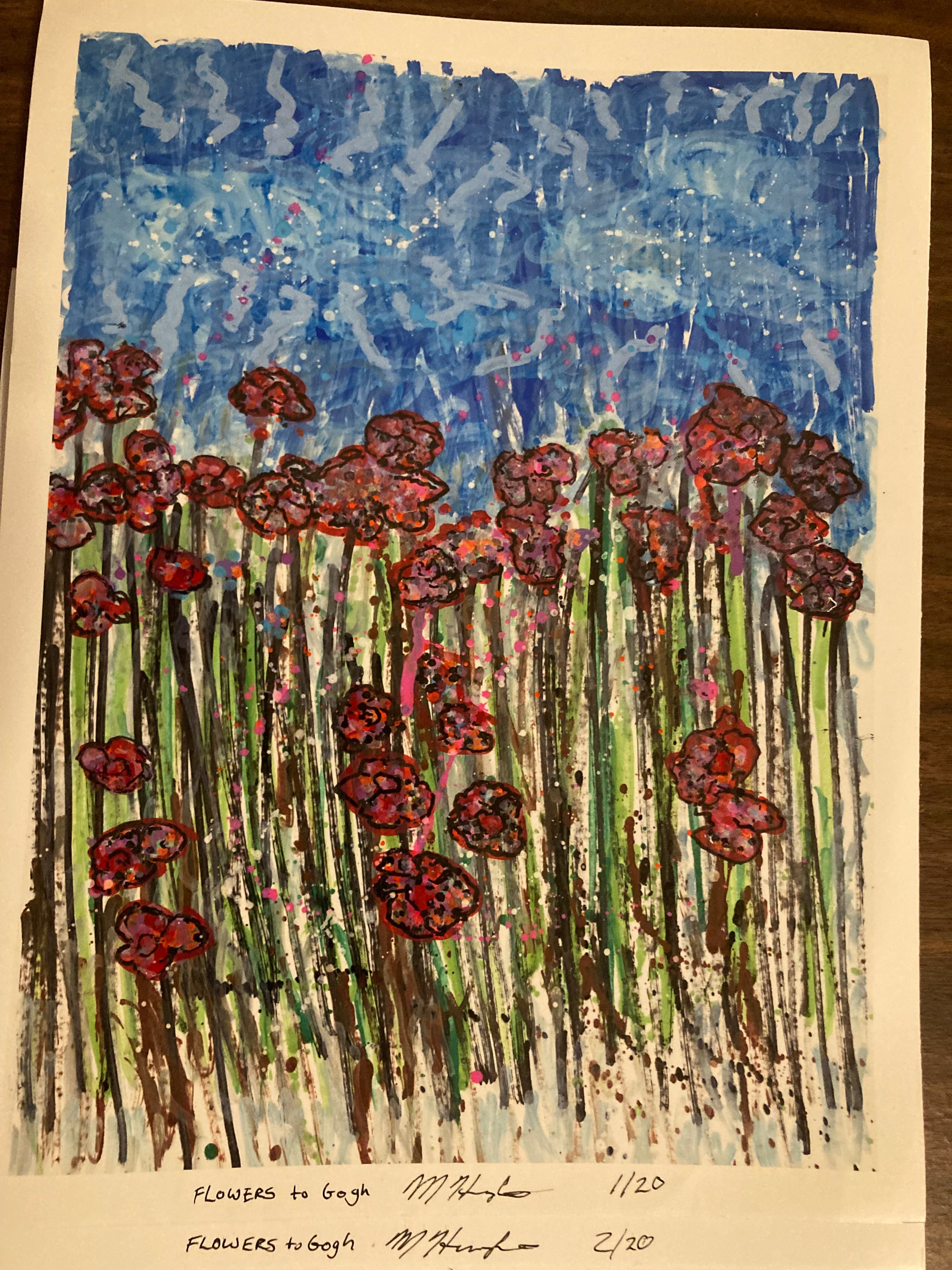 Flowers to Gogh