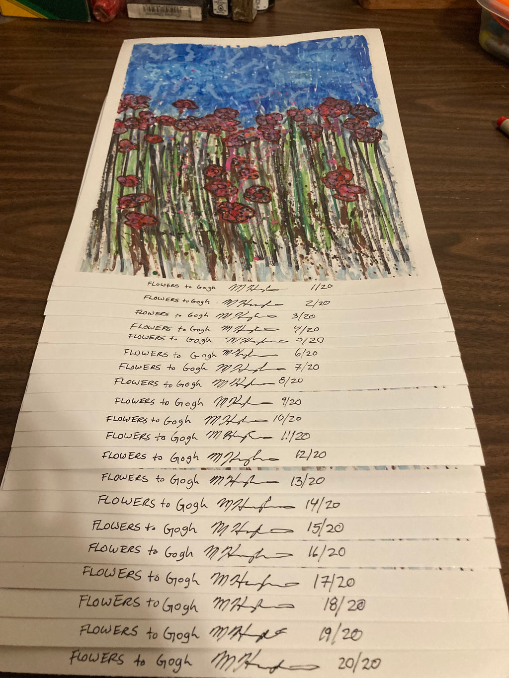 Flowers to Gogh