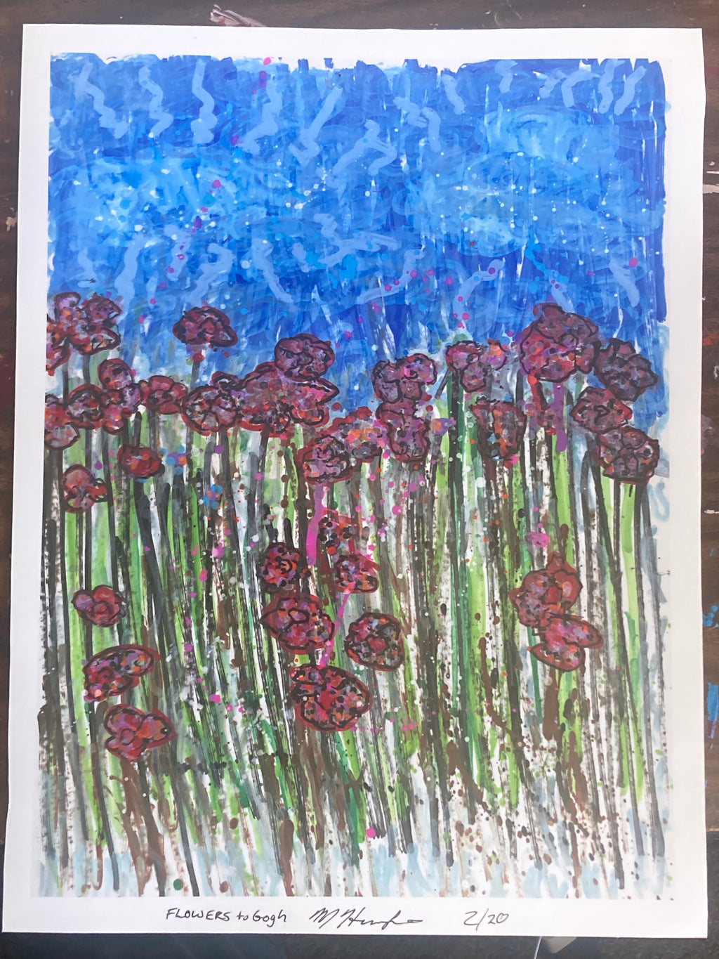 Flowers to Gogh
