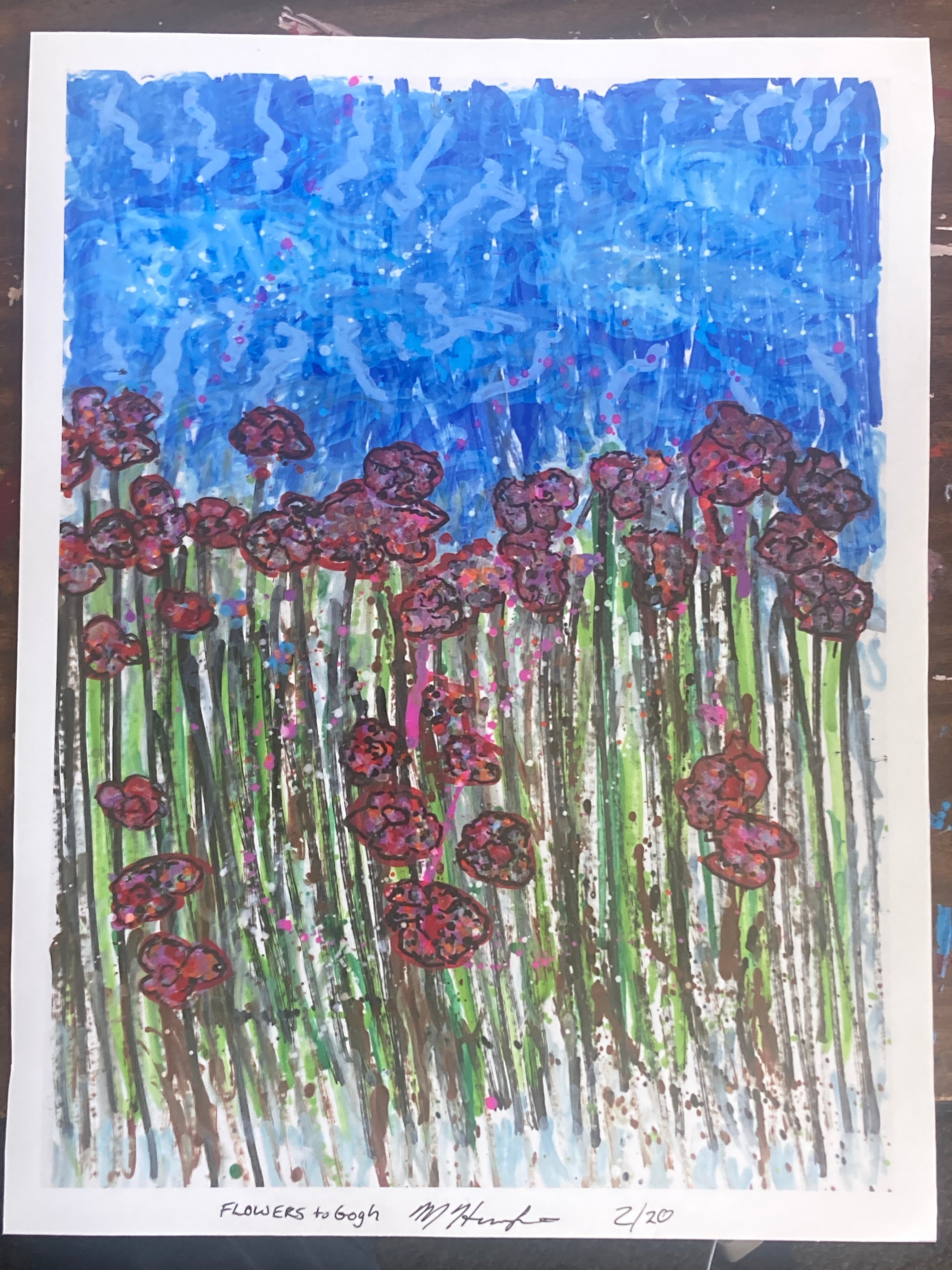 Flowers to Gogh