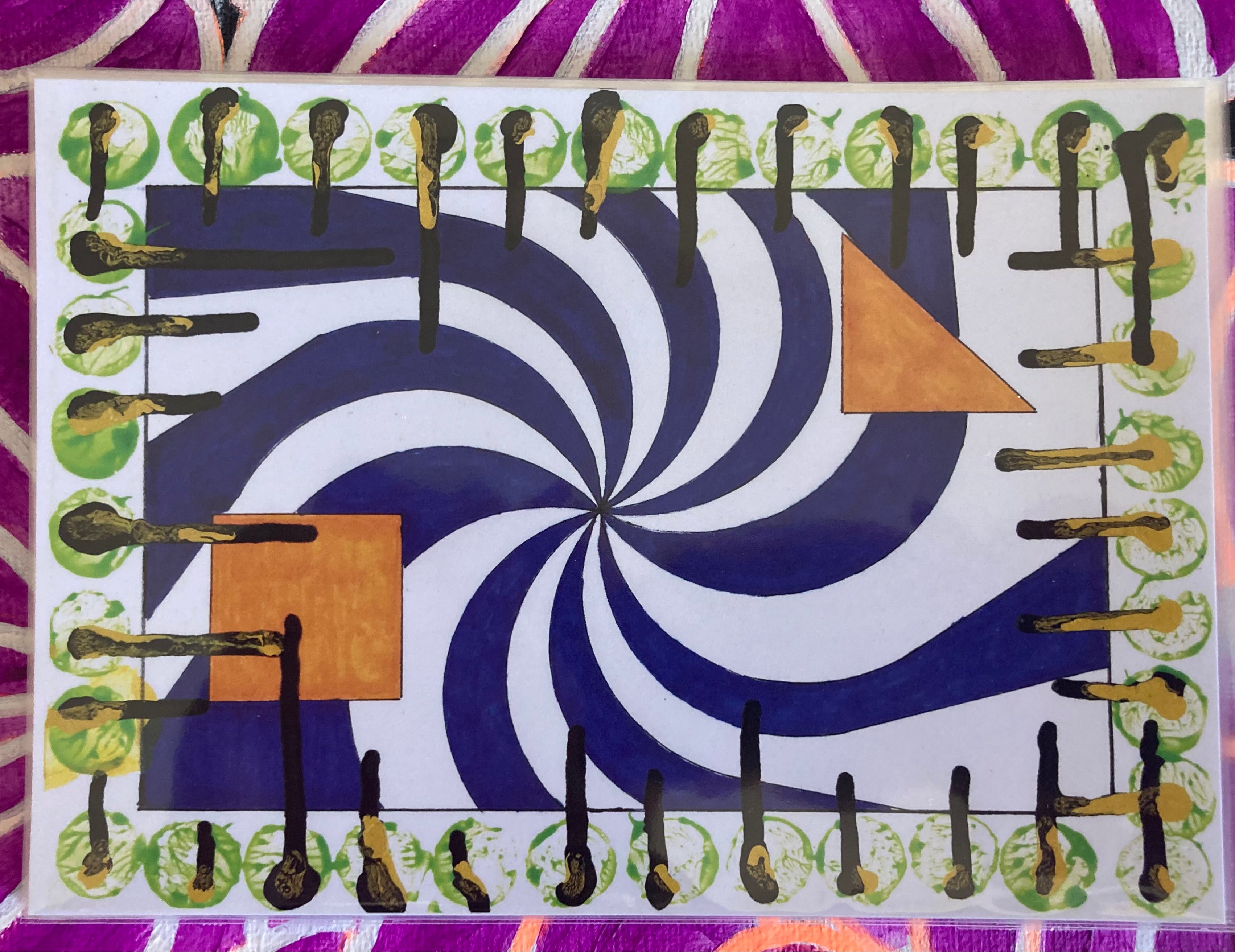 Untitled 5 (abstract print)
